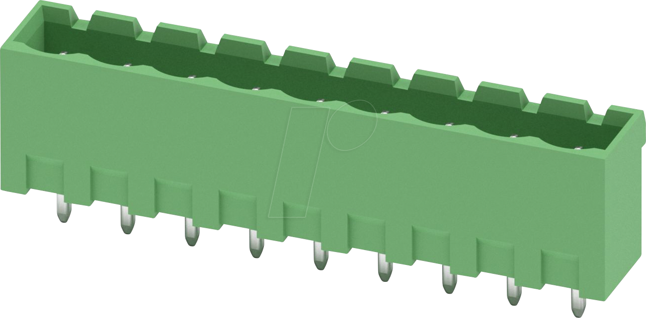 MSTBVA 9-G 5,08 - Leiterplatten-Grundleiste, 9-polig, RM: 5,08 mm