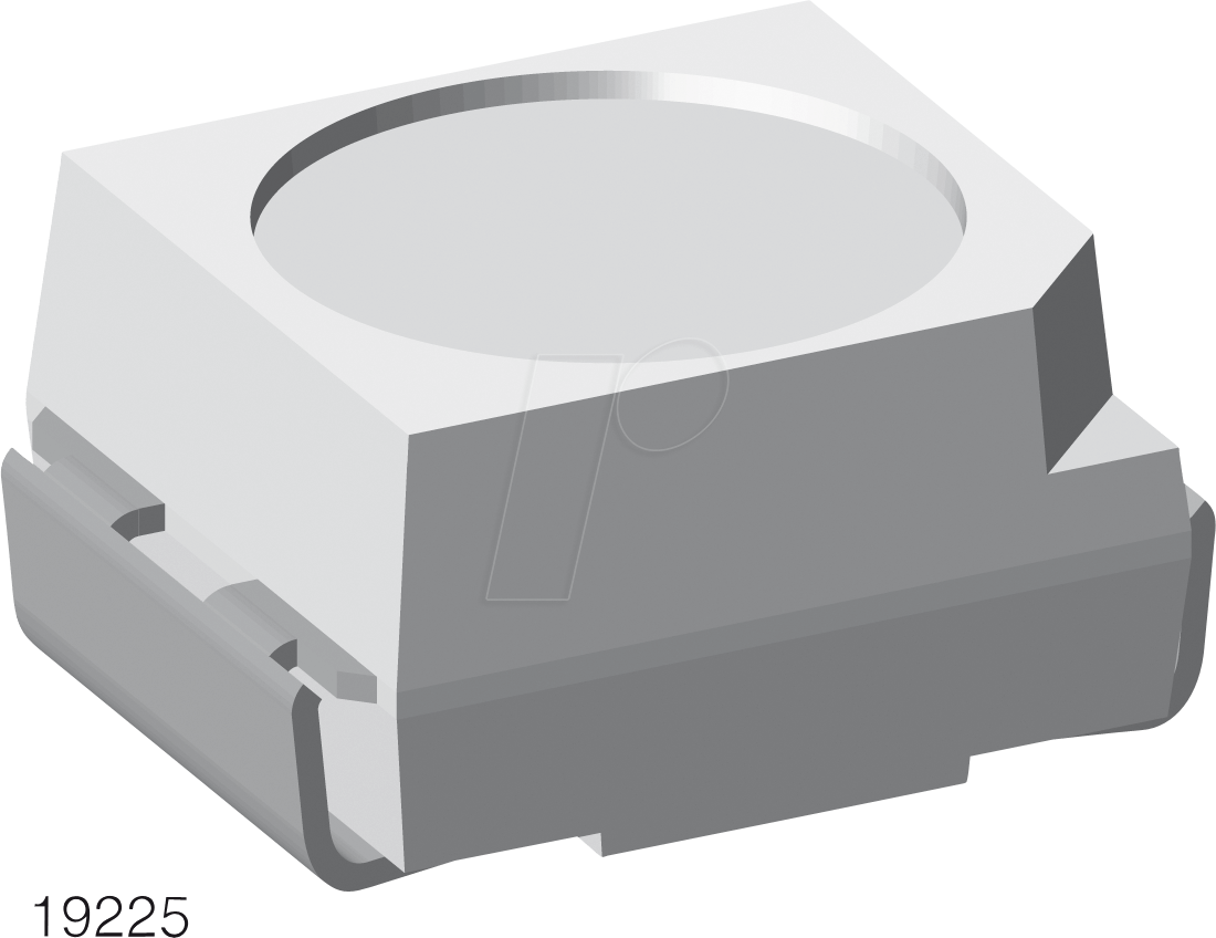 VIS VLMK 31R1S2 - SMD-LED 3528, rot, 142 mcd, 630 nm, 120°, PLCC-2