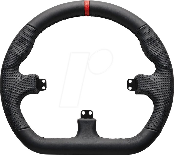 ASE 035-0035012 - Asetek GT Rim - Closed D, Leder - schwarz