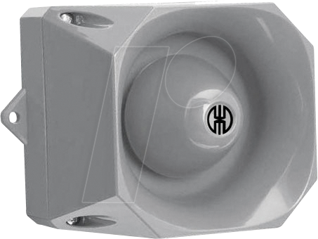 WERMA 14110055 - Mehrtonsirene WM 32 Töne 9-60VDC GY