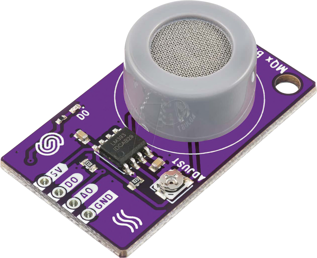 DEBO GAS2 MQ7 - Entwicklerboards - Gassensor, Kohlenmonoxid, MQ-7
