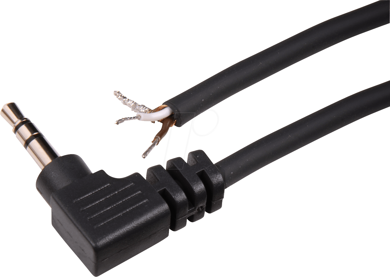 NFKE SW 35 - NF-Kabel, 3,5 mm Stereo Klinkenstecker, winkel, 1,8 m, 3-pol