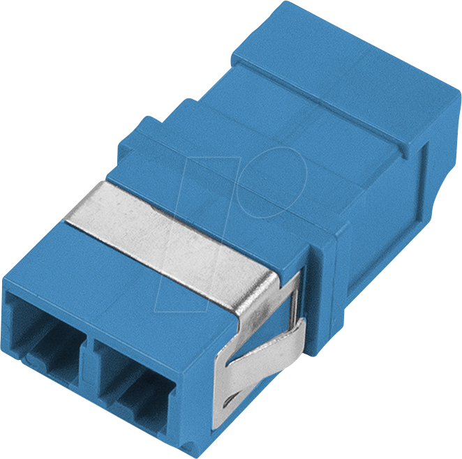 TTL 62155D-K-BL - LWL Adapter, LC Duplex / LC Duplex, OS2, blau