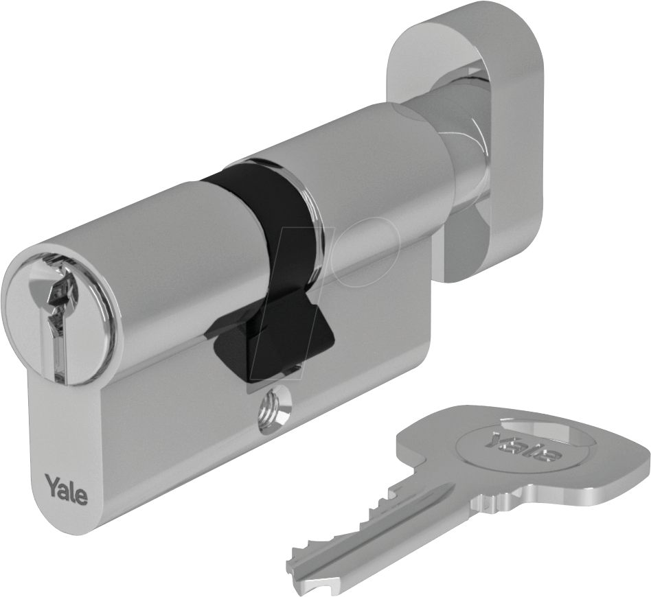 YE 05533030CK1 - Knaufzylinder 500 plus, 30/30, Nickel satiniert