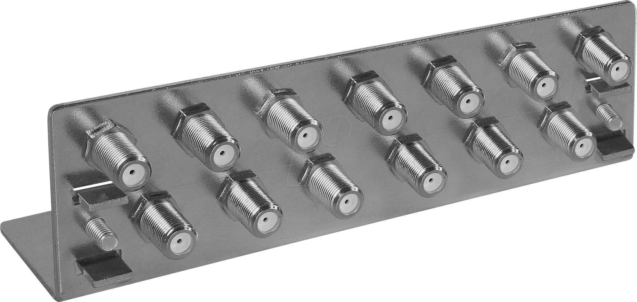 QEW 13-50 - Erdungswinkel, zweireihig, 13-fach