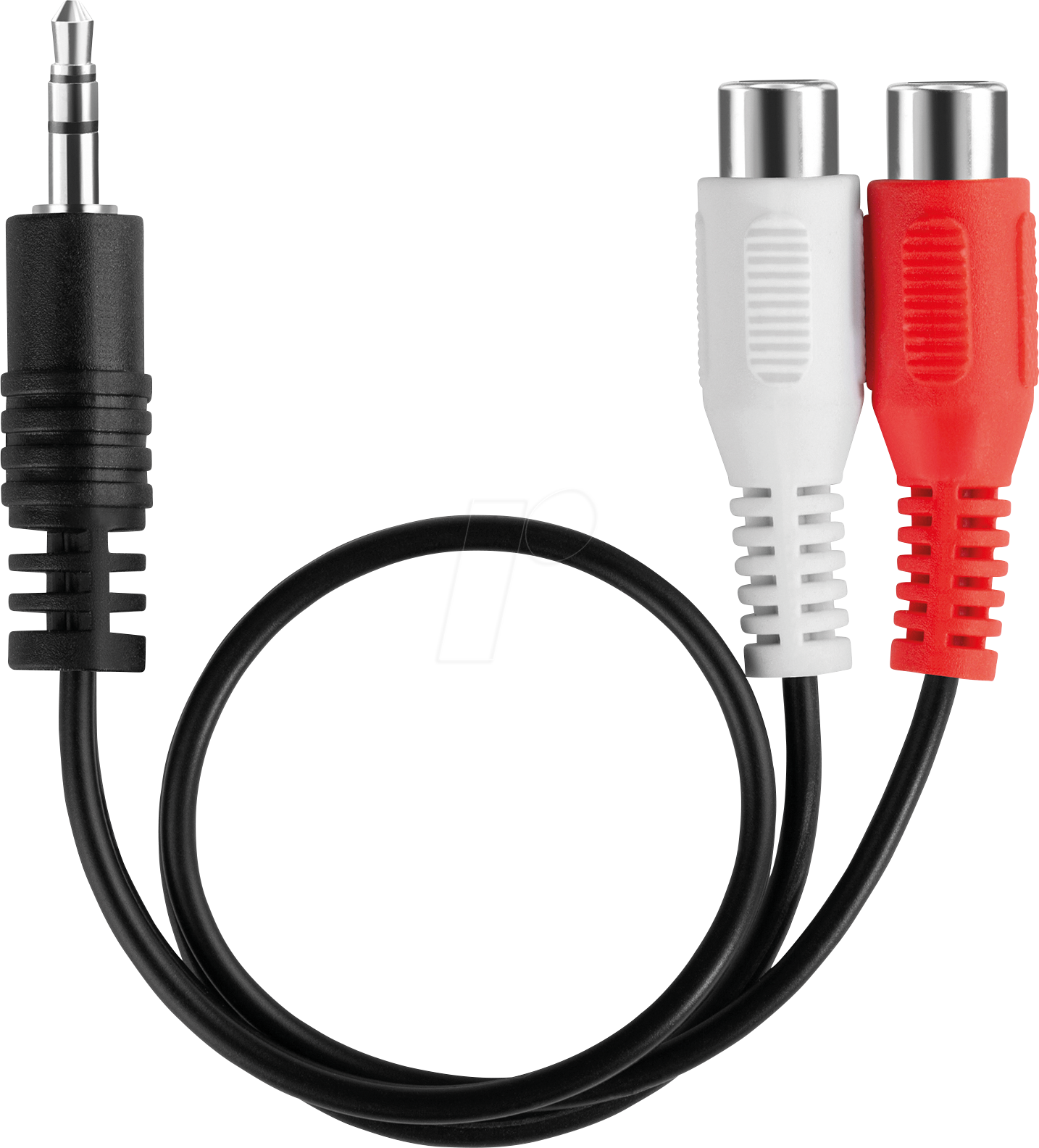 HDS LP-AA110-V2 - 3,5 mm Stereo Klinken Stecker auf 2x Cinch Buchse