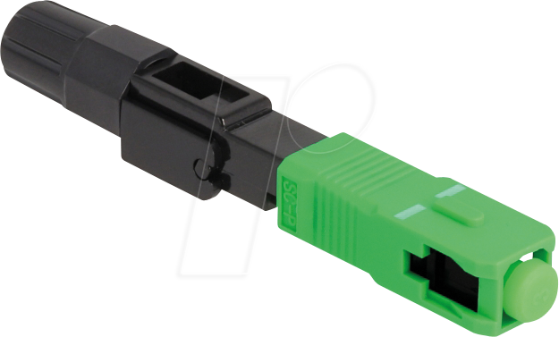DELOCK 87989 - LWL Schnellverbinder, SC Simplex Stecker, APC