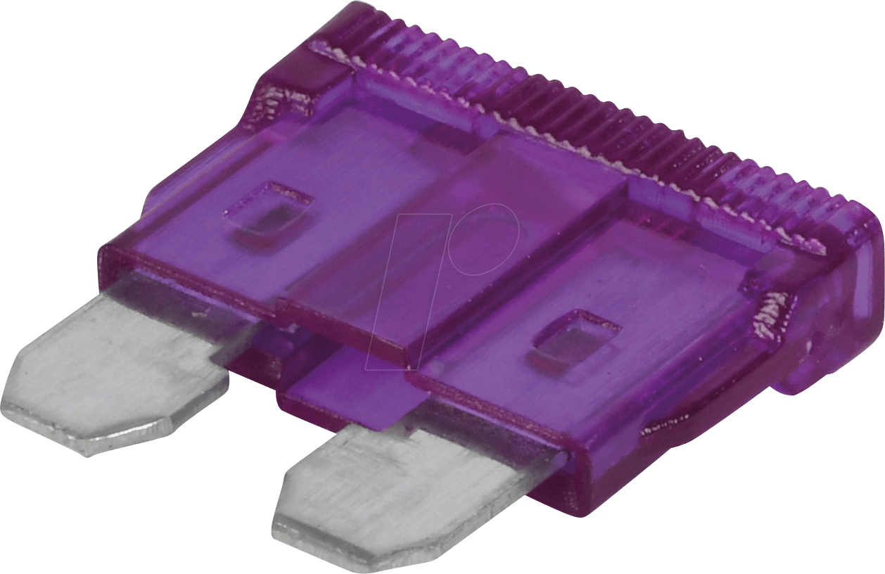 FKS 3A - Kfz-Flachsicherung, 3A, violett