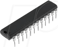 MAX191BCNG+ - 12-bit A/D-Wandler, Low-Power, V-Ref, +-1 LSB, DIP-24S