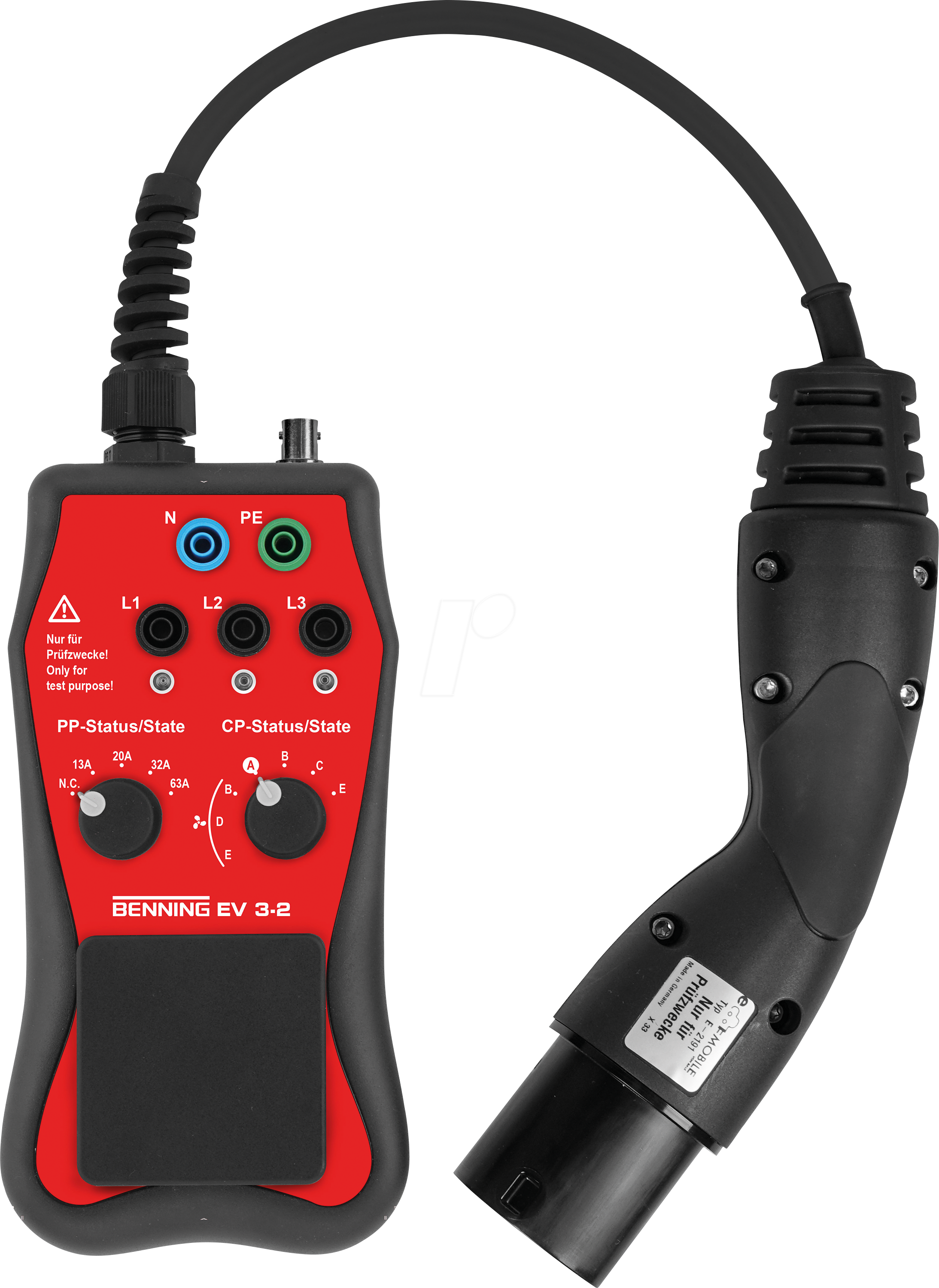 BENNING EV 3-2 - EVSE-Adapter für E-Mobility-Ladestationen