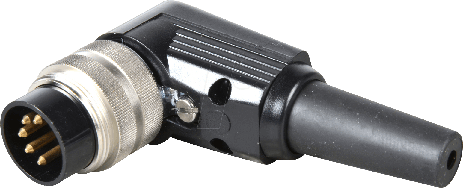 Thumbnail - LUM WSV 50 - Stecker,Rundsteckv.,gewinkelt,IP 40, 5-polig