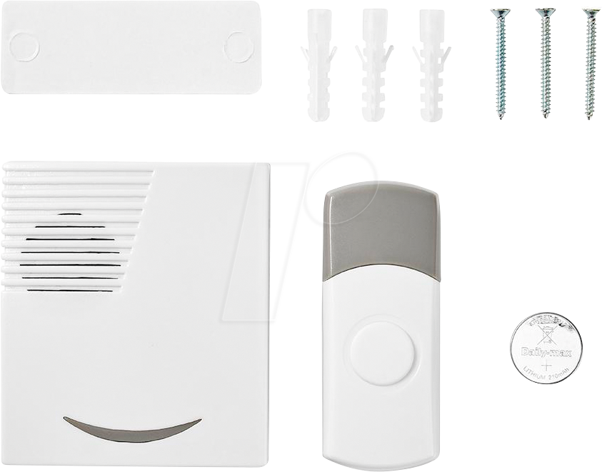 N DOORB211WT - Türklingel-Set, drahtlos