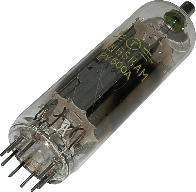 TUBE PY500A - Elektronenröhre, Gleichrichterröhre, Magnoval, 9-pol, 300 mA
