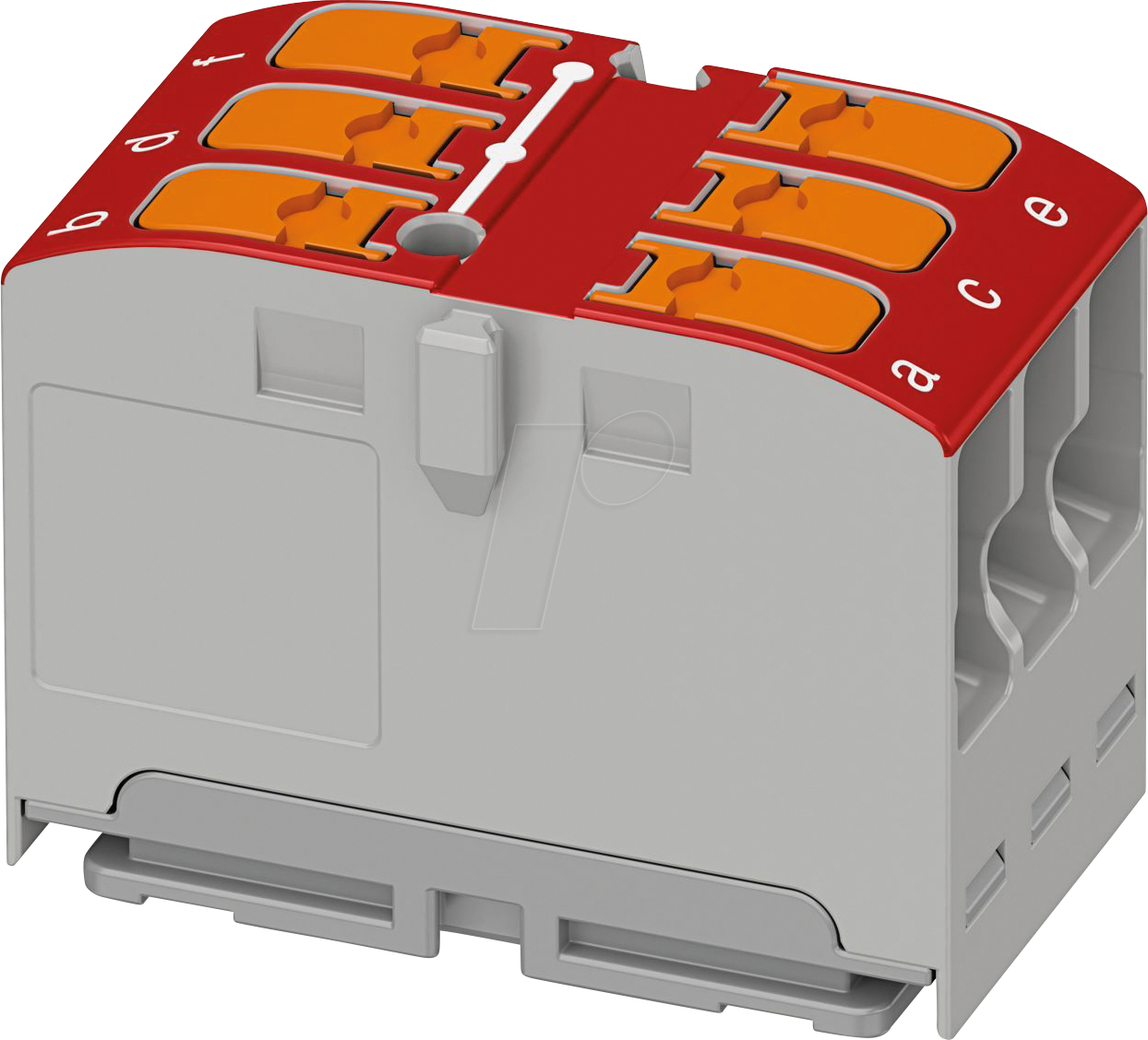 PHOE 1019566 - Verteilerblock - PTVFIX 6X2,5 rot