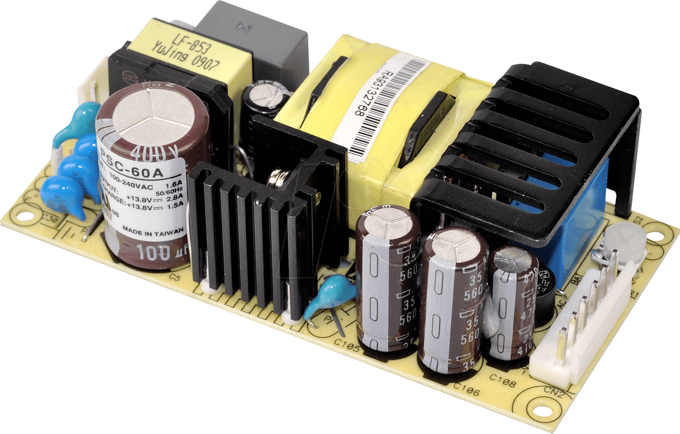 Thumbnail - PSC-60A - Schaltnetzteil, Open-Frame, 59,34 W, 13 V, 2,8 A