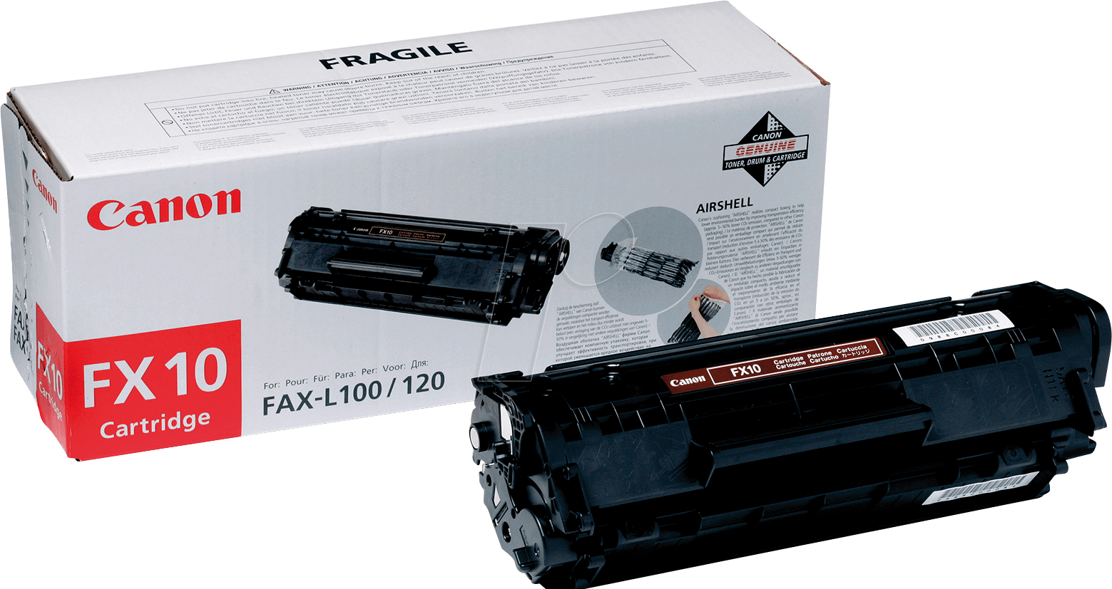 Thumbnail - TONER CANON FX10 - Toner, Canon, schwarz, FX-10, original