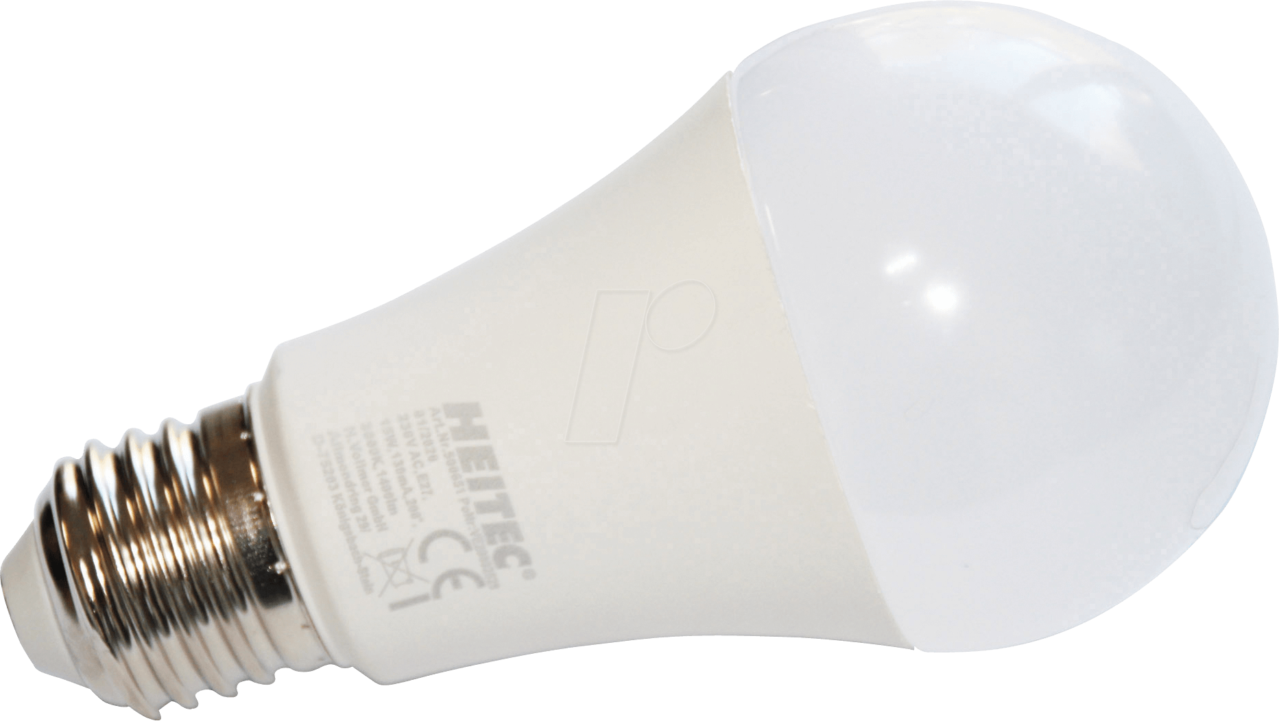 HEITEC 500651 - LED-Lampe E27, 15 W, 1400 lm, 3000 K