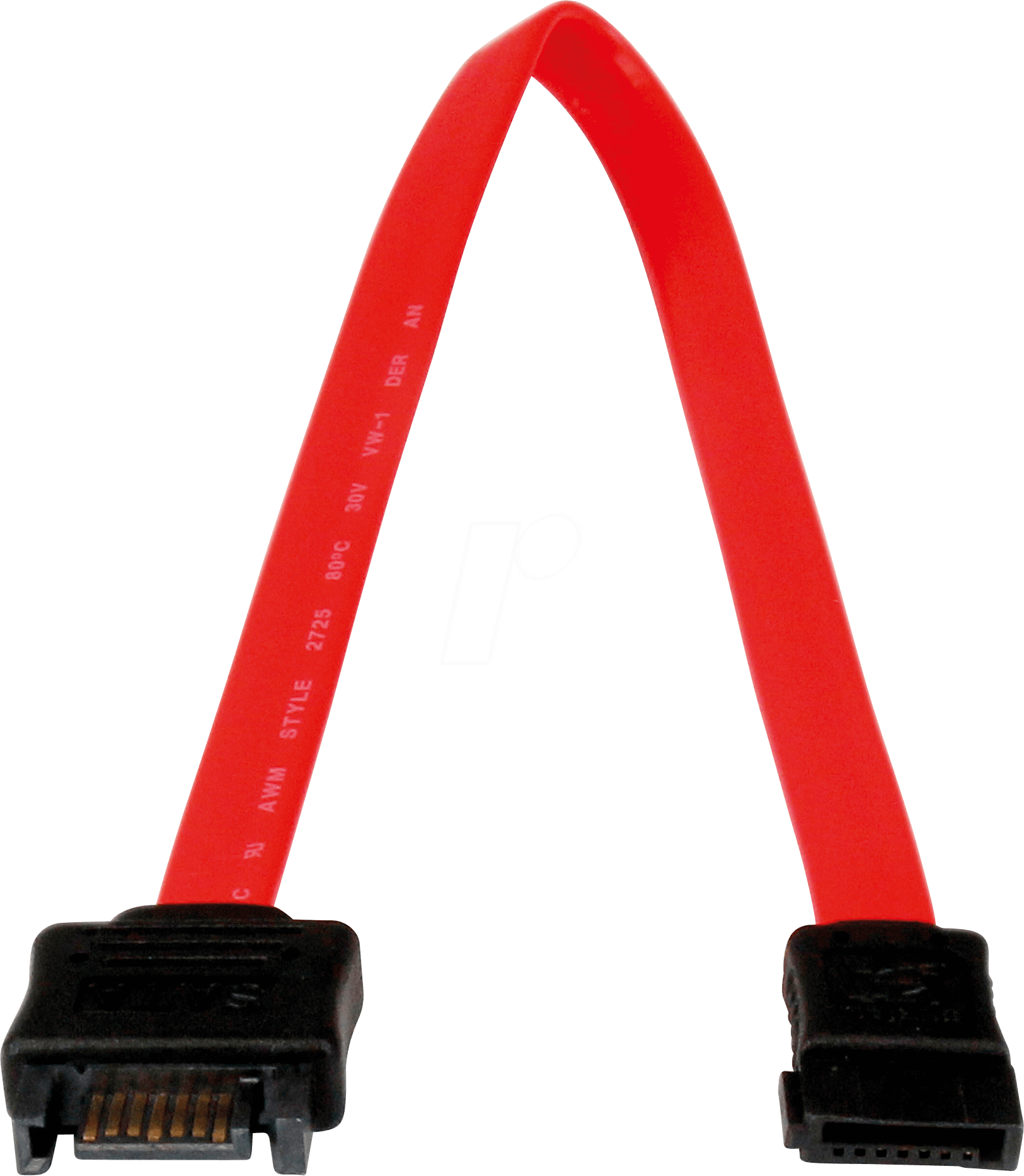 ST SATAEXT30CM - Kabel SATA 6 Gb/s St. > SATA Bu., 30 cm, rot