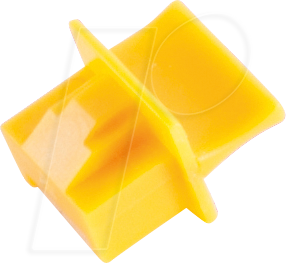 SHVP BS08-010241 - RJ-45 Staubschutz, VE10, gelb