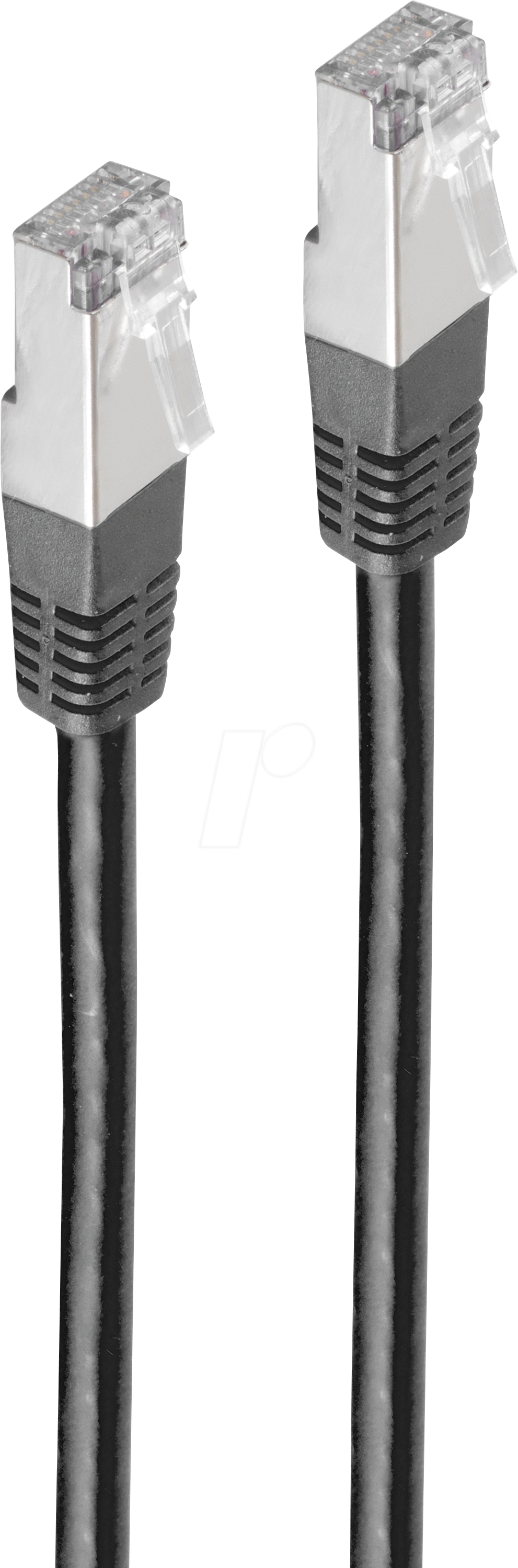 SHVP 75725HS - Patchkabel, Cat.6A, S/FTP, schwarz, 15 m