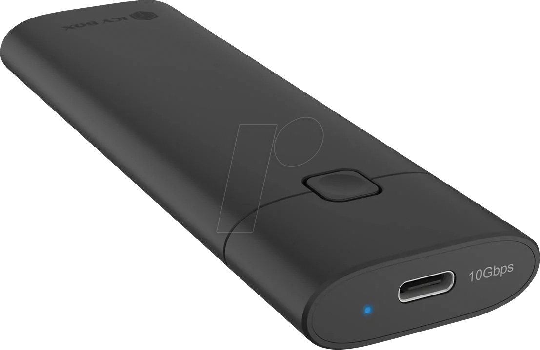 ICY IB1806MTCU31 - Externes M.2 NVMe SSD Gehäuse, USB 3.2 Typ-C