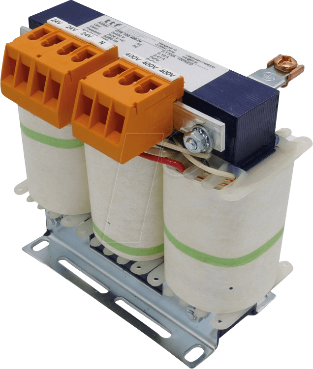 TTF DTE 100/24 - Drehstromtrenntrafo, 100VA, 400/24V