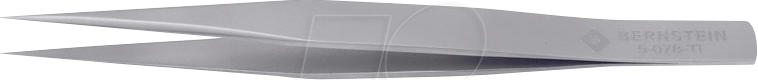 BERN 5 078 TI - Titan-Pinzette, spitz zulaufend, 130 mm