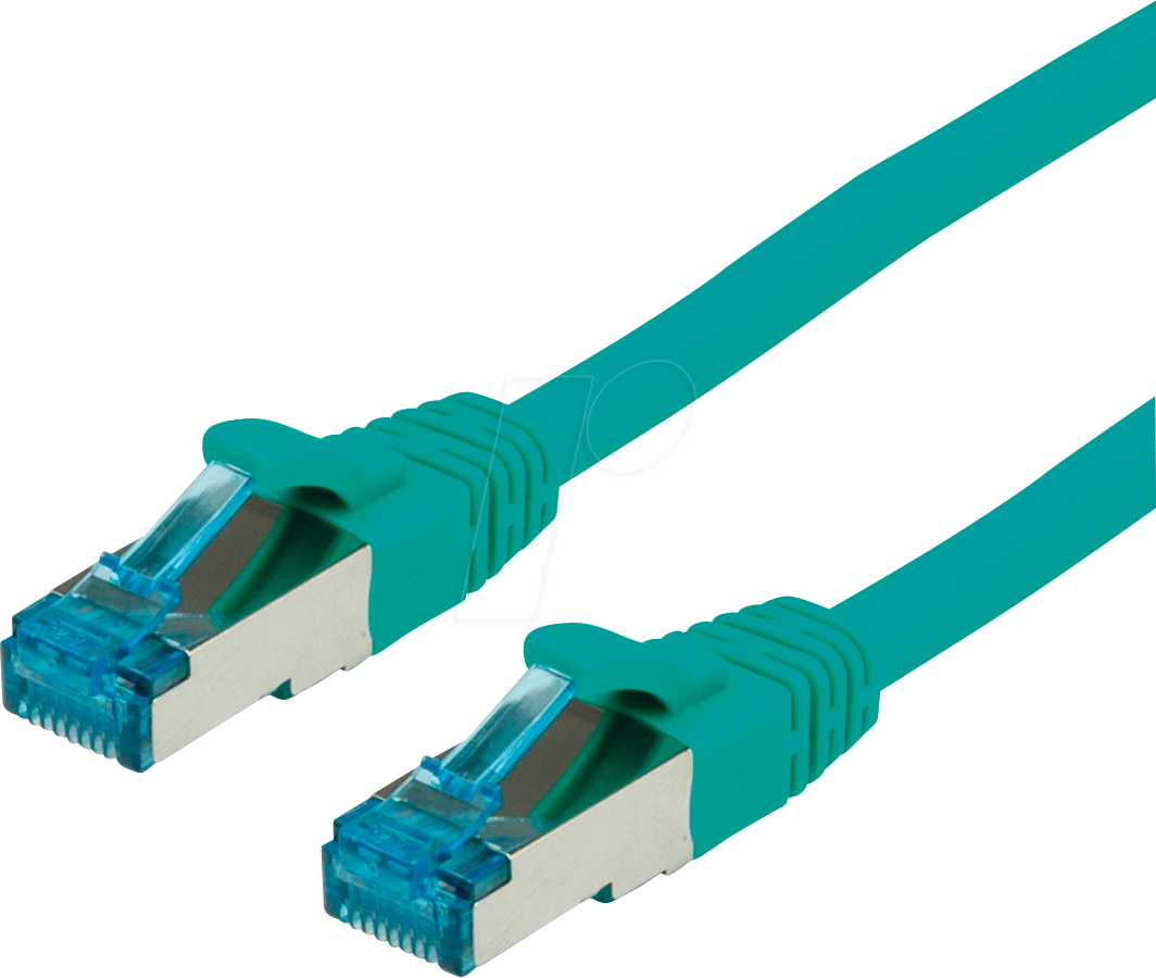 Thumbnail - VALUE 21991945 - Patchkabel Cat.6a S/FTP PIMF grün 5 m