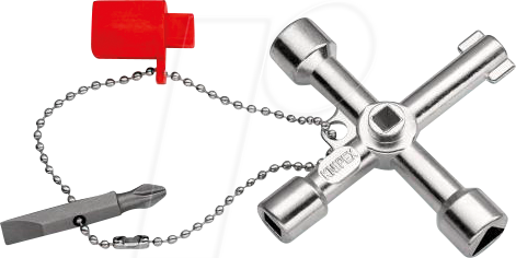 KN 00 11 03 - Universalschlüssel, Schaltschrankschlüssel, 76 mm