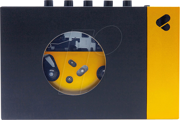 REWIND BY - Tragbarer Kassettenspieler mit Bluetooth