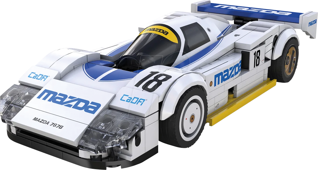 CADA 402881 - CaDA Mazda 787B 1:24 weiß Bricks
