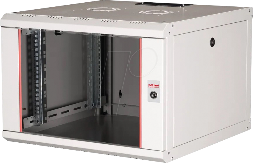 Thumbnail - ROLINE 26210001 - 19'' Wandgehäuse, 7 HE, Tiefe 600mm, grau