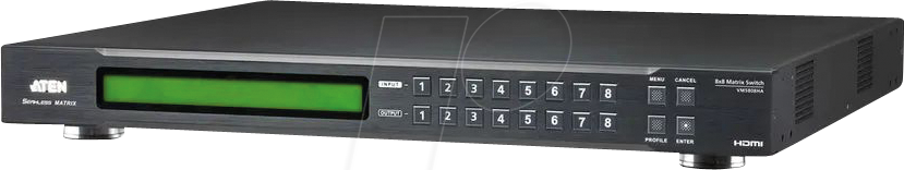 ATEN VM5808HA - 8x8 HDMI Matrix-Switch, mit Skalierfunktion