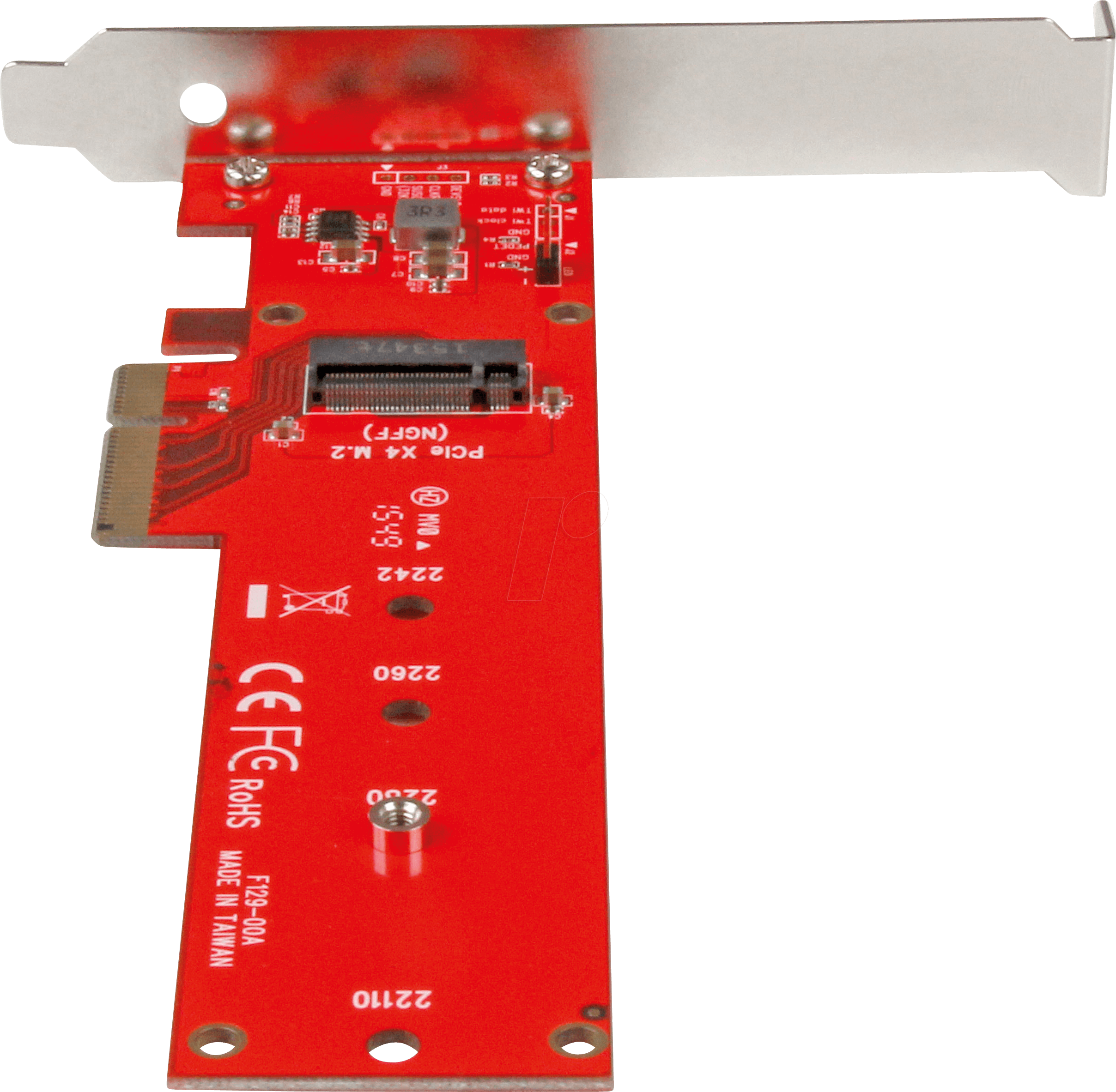 ST PEX4M2E1 - x4 PCI Express auf M.2 PCIe SSD Adapter