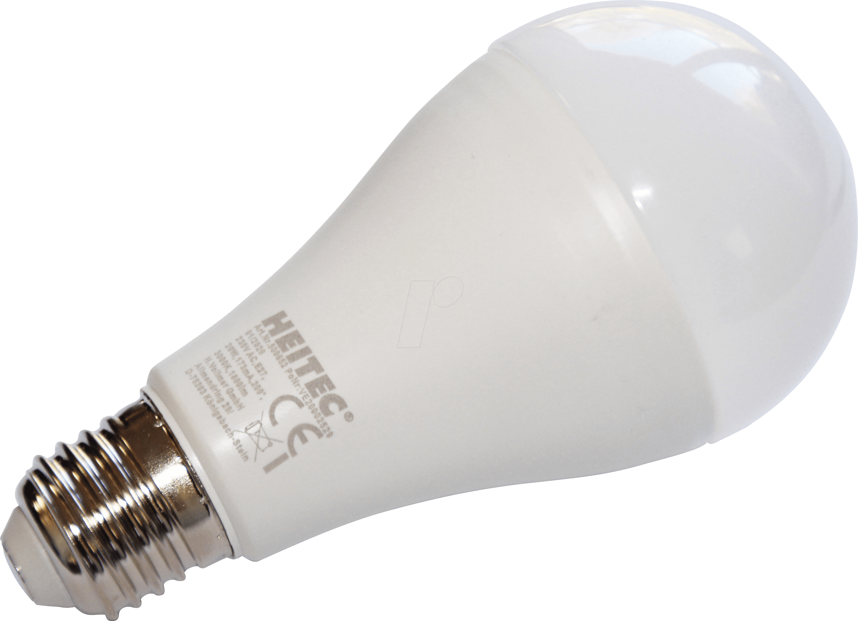 HEITEC 500652 - LED-Lampe E27, 20 W, 1800 lm, 3000 K