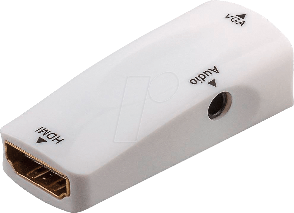 GOOBAY 44794 - HDMI Adapter, HDMI Buchse auf VGA Buchse