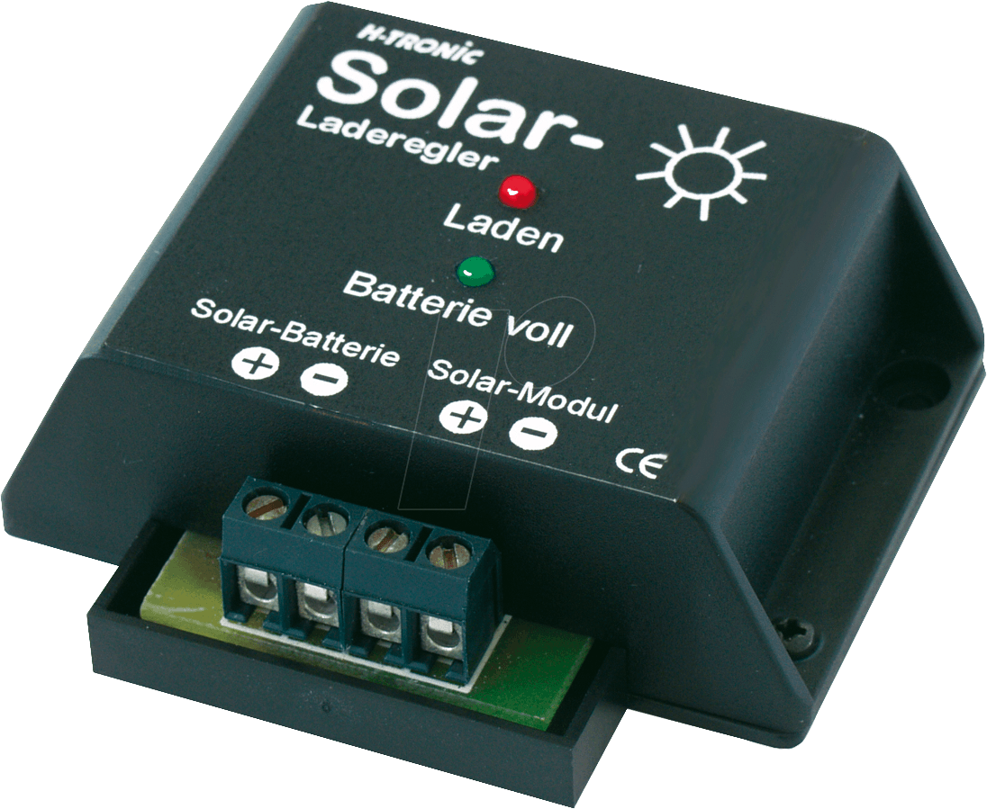 SOLARLADER - Solarladeregler für Solarpanels bis max. 53 W