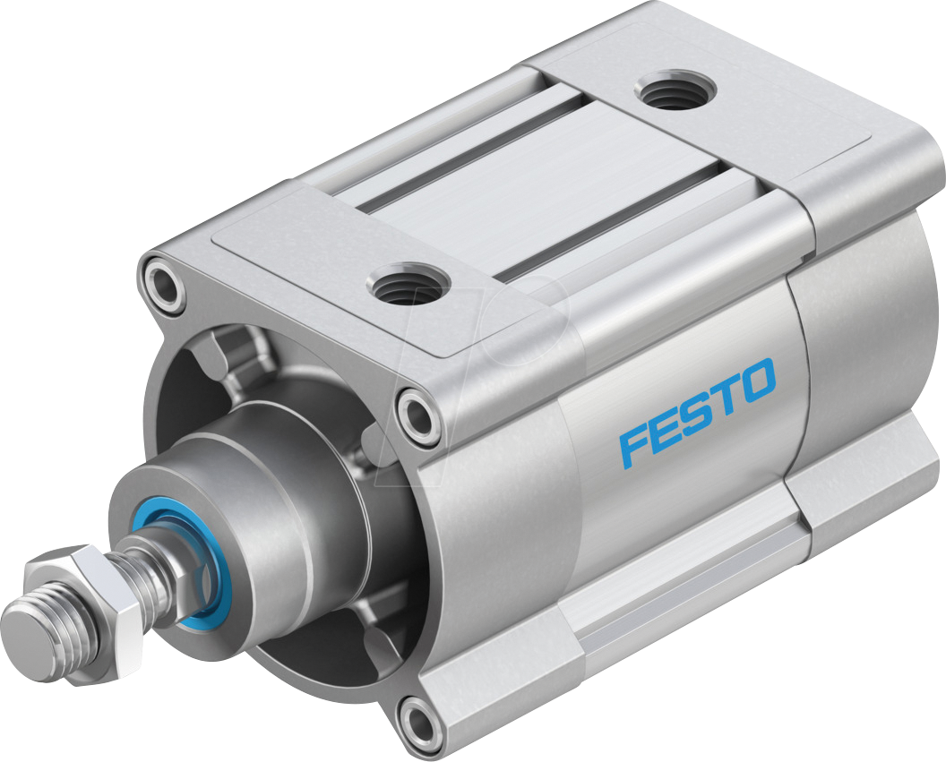 FESTO 1384891 - Normzylinder, DSBC, Ø 100 mm, M20x1,5, G1/2, PPSA