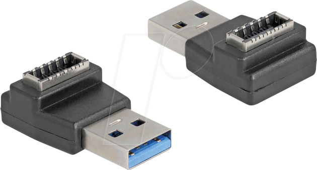 DELOCK 67236 - Adapter USB 10 Gb/s A Stecker > Typ-E Key A Buchse
