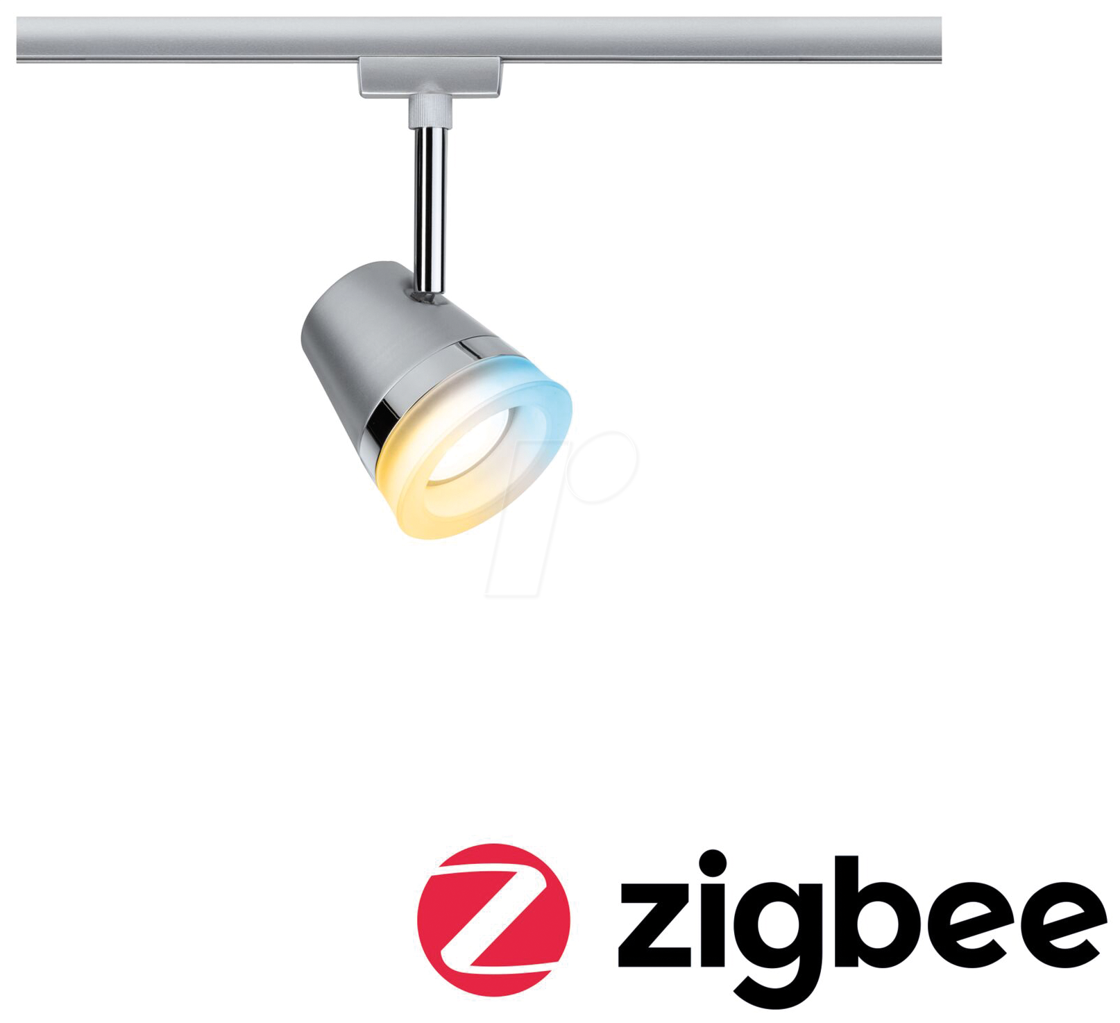 PLM 95526 - URail Schienenspot, Zigbee, GU10, 330 lm, 5 W, Tunable, chrom