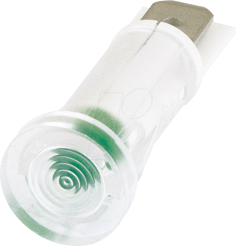 MEN 2684.8281 - LED-Signalleuchte, grün, 230 V, Ø 9,7 mm, rund, FASTON