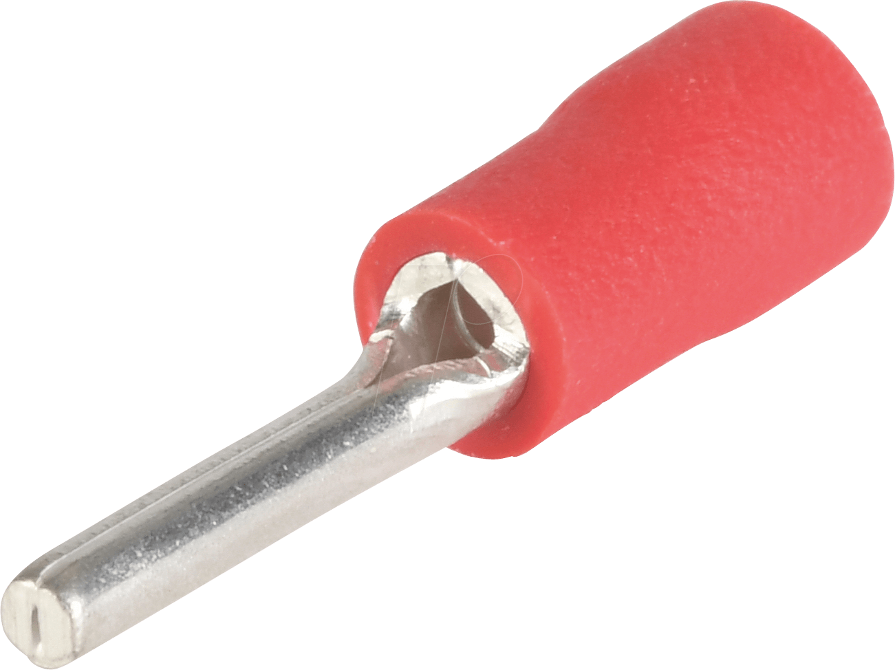 VT PV-R - Kerbstiftschuhe, 0,5 - 1,5 mm², rot