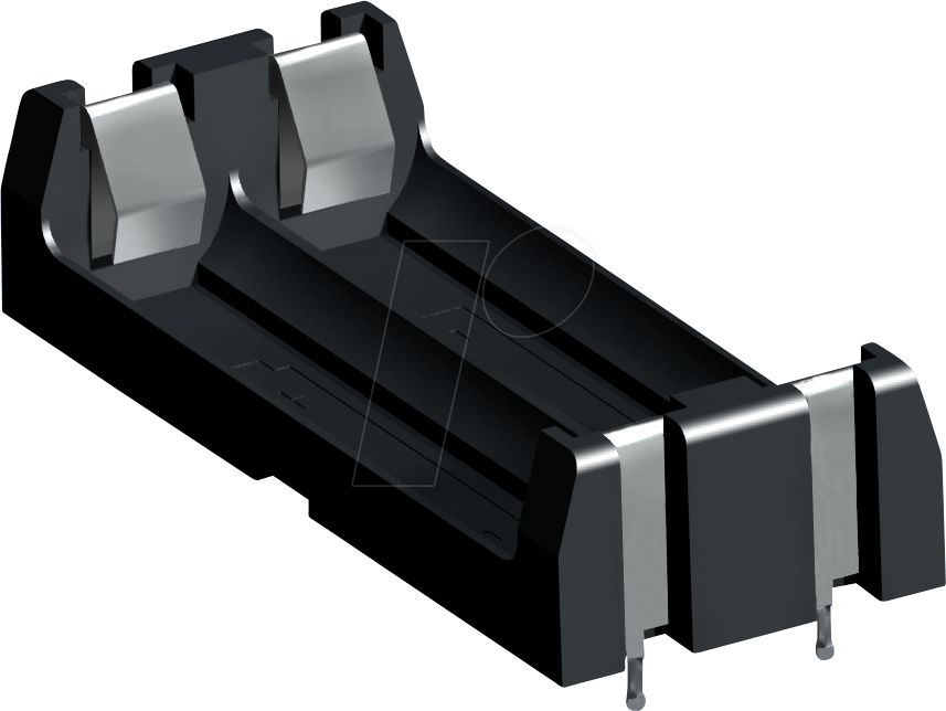 KEYSTONE 1023 - Batteriehalter für 2 Microzellen (AAA)