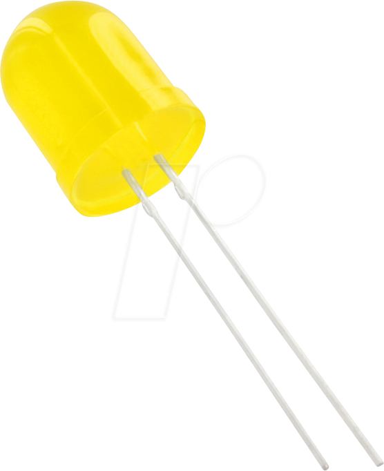 10034Y1D-ESA-E - LED 10mm, bedrahtet, gelb, 2500 mcd, 60°