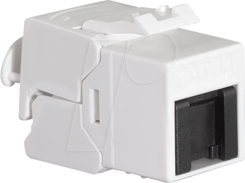 LOGILINK NK4084 - Keystone Modul, Cat.6a, UTP, werkzeuglos, Staubschutz