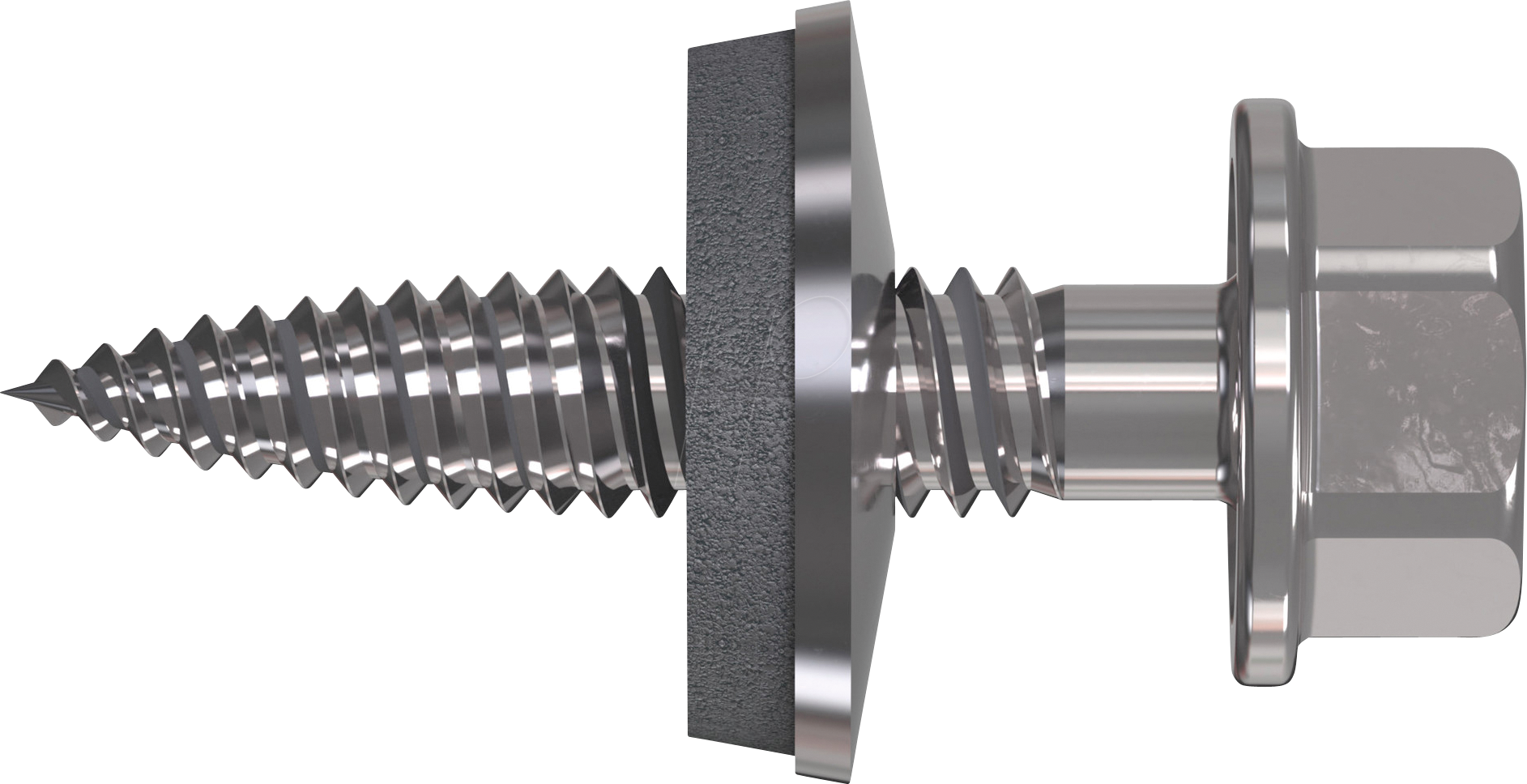 RST 67075/3 - RP-T2 SW 8 EPDM Scheibe 14 mm, 4,5 x 22, Bimetall A2, 100 Stück