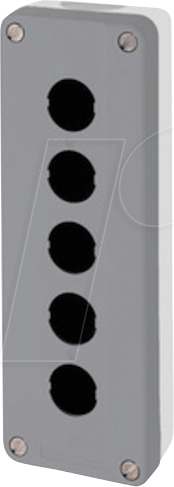 XALD05 - Leergehäuse, 5 Bohrungen, 68 x 196 x 53 mm