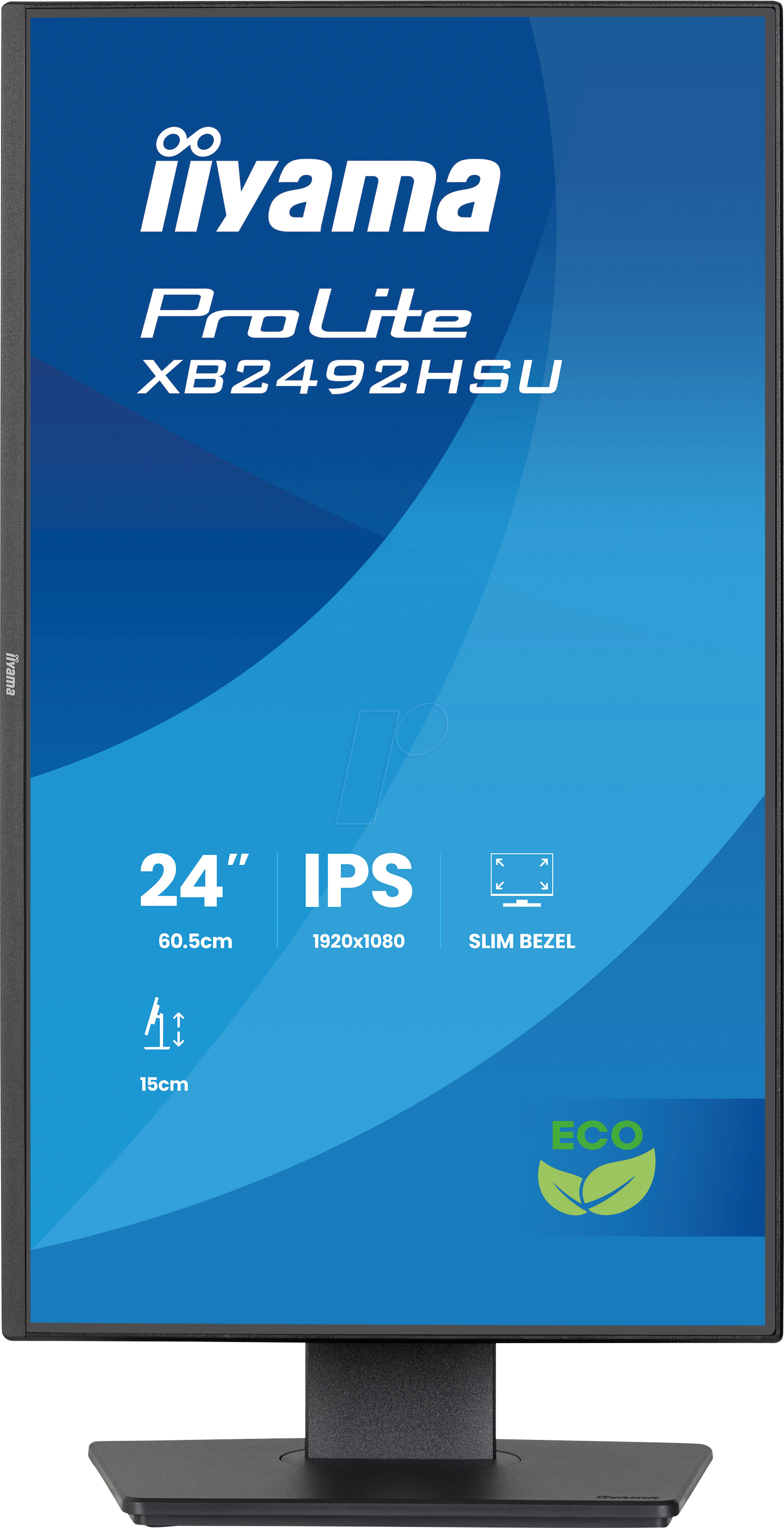 IIY XB2492HSUB1 - 61 cm Monitor, USB, 1080p, Pivot, Lautsprecher