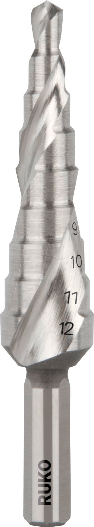 Thumbnail - RUKO 101050-9 - Stufenbohrer, 4,0 - 12,0 mm