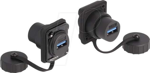 Thumbnail - DELOCK 86971 - D-Typ Modul USB Typ-A Buchse / Buchse